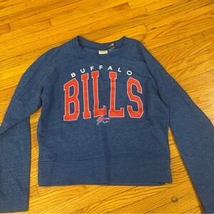 Buffalo Bills Blue Crew Neck Sweatshirt